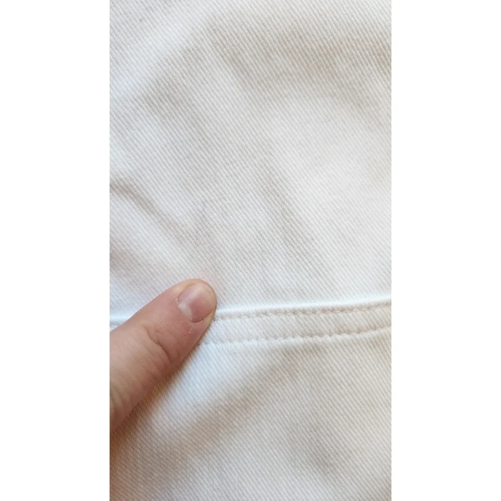 True Religion Men's White Pullover Sweatshirt with Pockets Size S